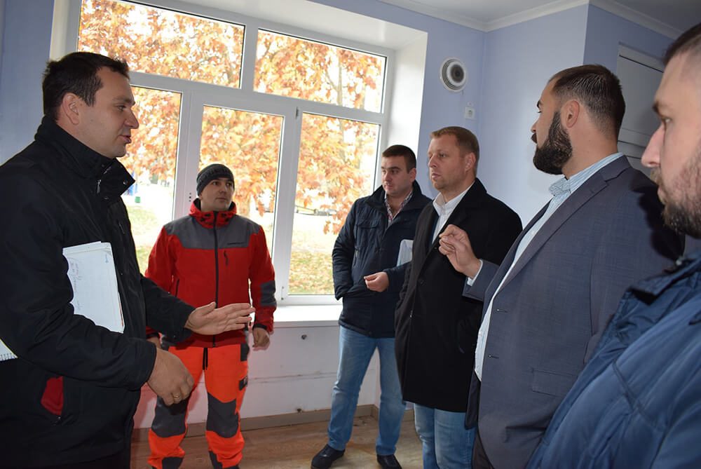 Роботи з модернізації опалення будівель лікарні у м. Вознесенськ увійшли в активну стадію