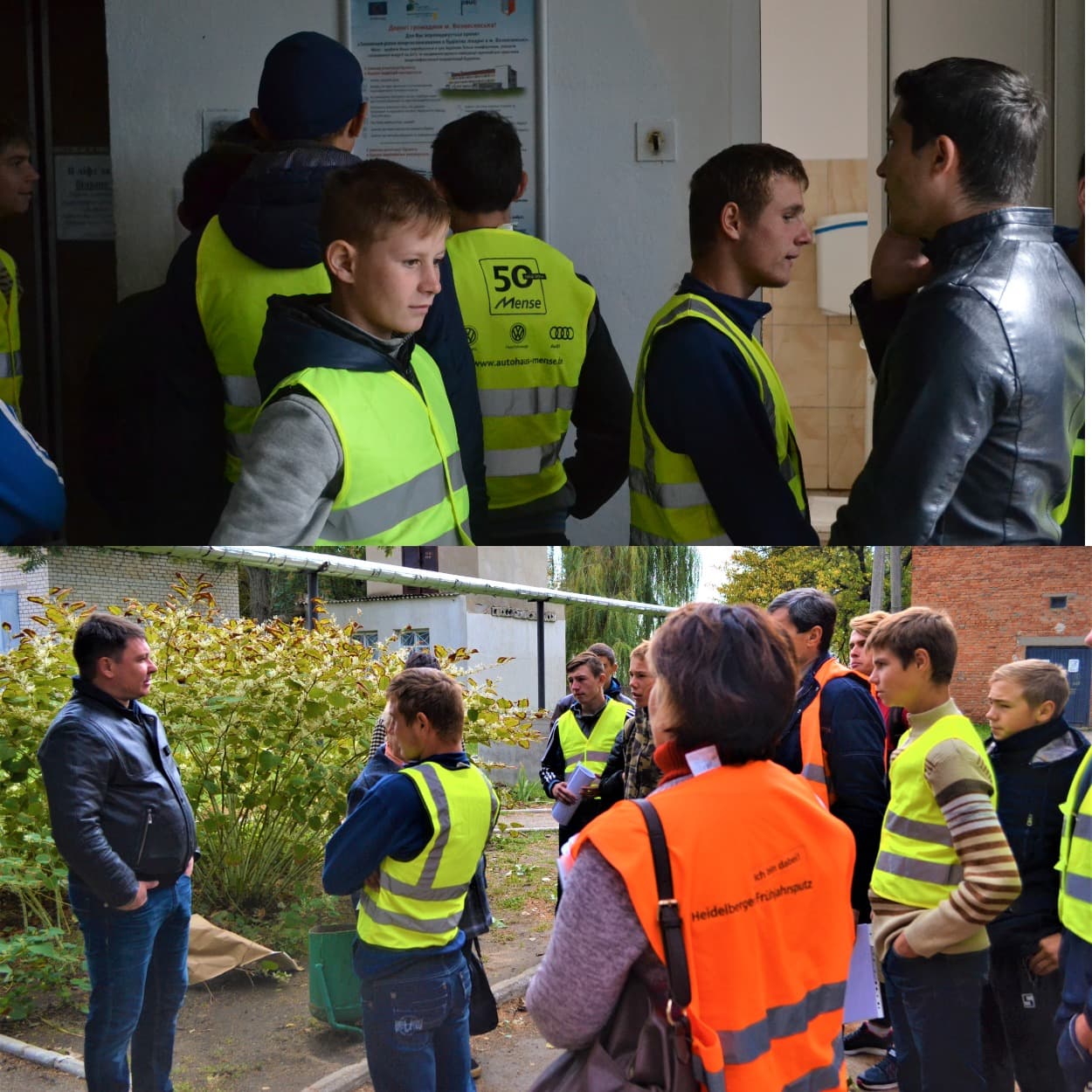 Студенти професіонального ліцею побачили процес енергомодернізації Вознесенської лікарні