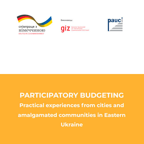 Participatory budgeting in eastern Ukraine	