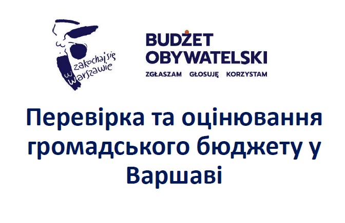 Оцінювання громадського бюджету у Варшаві 